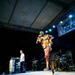 Octopizzo (KEN) with Ghanaian Stallion in the background
